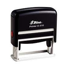 Stamp Shiny S-310 54X13 Mm