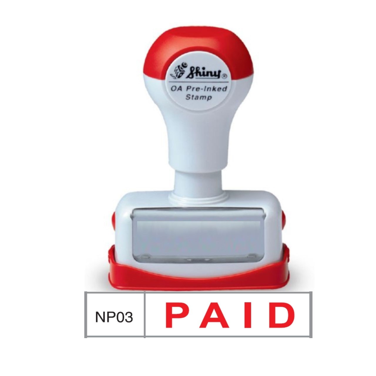 Stamp Shiny Pre-Inked "PAID"