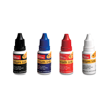Stamp Pad Ink Shiny Premium