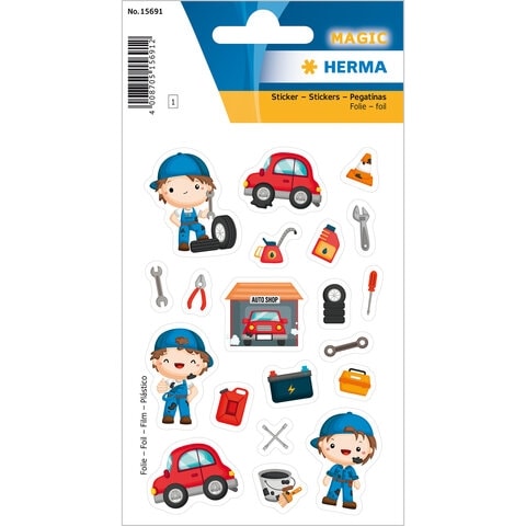 Sticker Magic The Little Mechanic