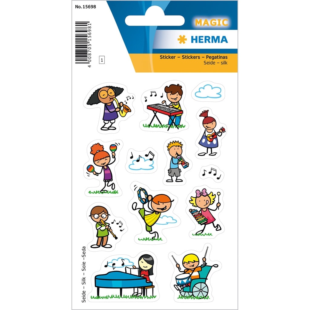 Sticker Magic Music School Silk