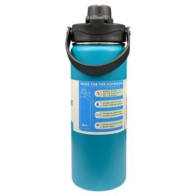 Water Bottle Cheeki Insulated Adventure Bpa Free 600Ml Aqua