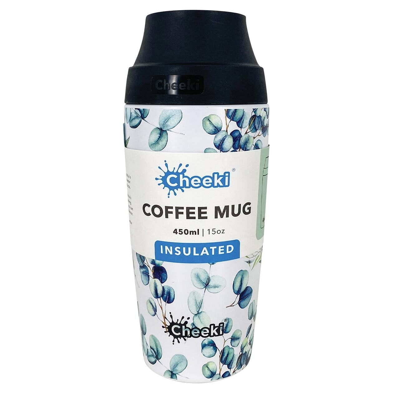 Mug Cheeki Stainless Steel Insulated 450Ml Watercolour Ocm45