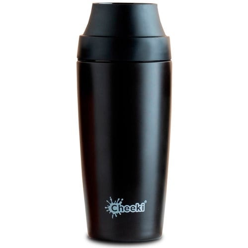Mug Cheeki Stainless Steel Insulated 450Ml Chocolate Ocm450C