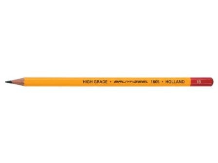 Pencil Bruynzeel 1B Graphite 1605K1B