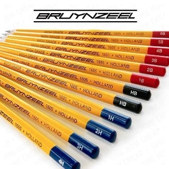 Pencil Bruynzeel 6B Graphite 1605K6B