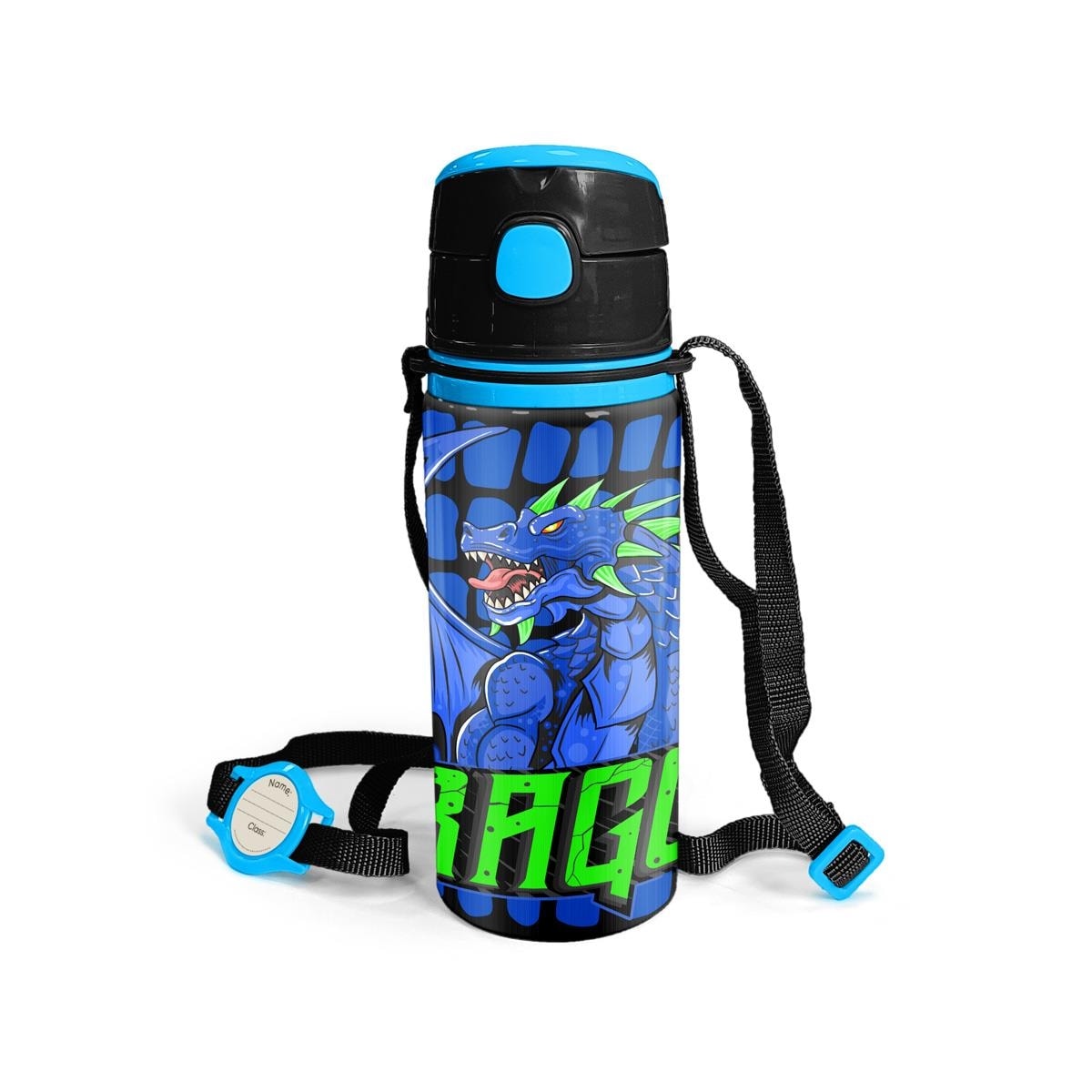 Water Bottle Coral High Stainless Steel 600Ml Dragon 11942