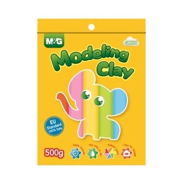 Modelling Clay M&G  500Gr Assorted Ake04475