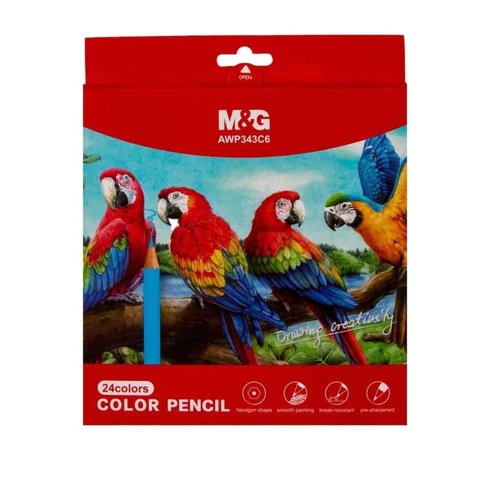 Colored Pencil M&G 24/Pack Awp343C6
