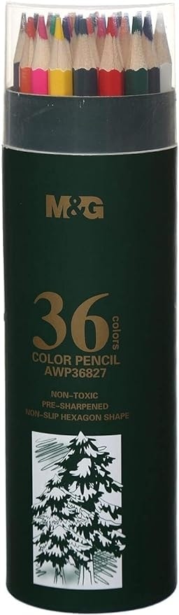 Colored Pencil M&G Oil-Based 36/Pack Awp36827