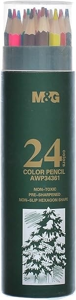 Colored Pencil M&G 24/Tube Awp34361