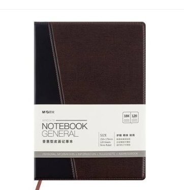 Notebook M&G 205X143Mm Ruled 120Sh Apyd2K78
