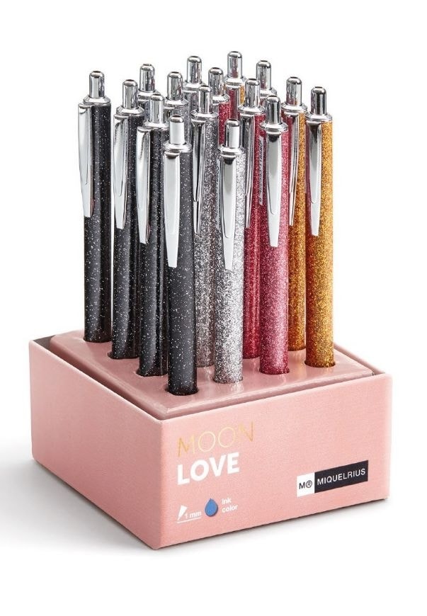 Pen Ballpoint Mr Moon Glitter