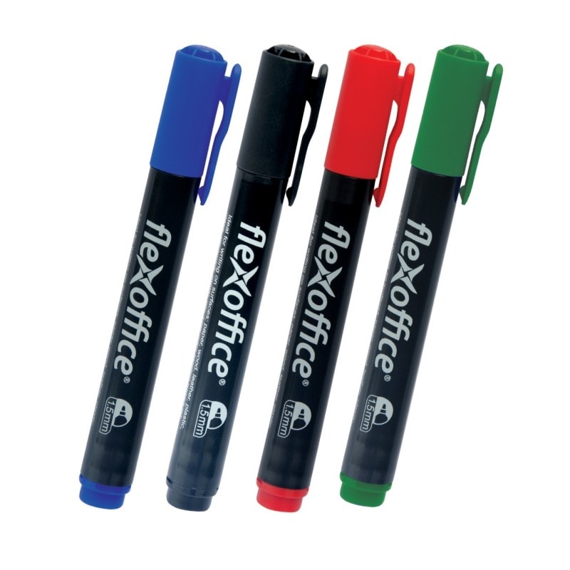 Marker Permanent Flexoffice Bullet Fo-Pm03
