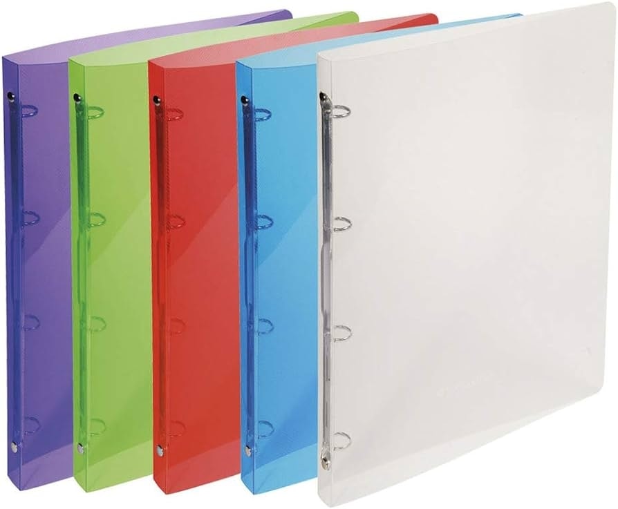 Ring Binder Mintra Pp A4 4 Rings 16Mm Assorted 37720