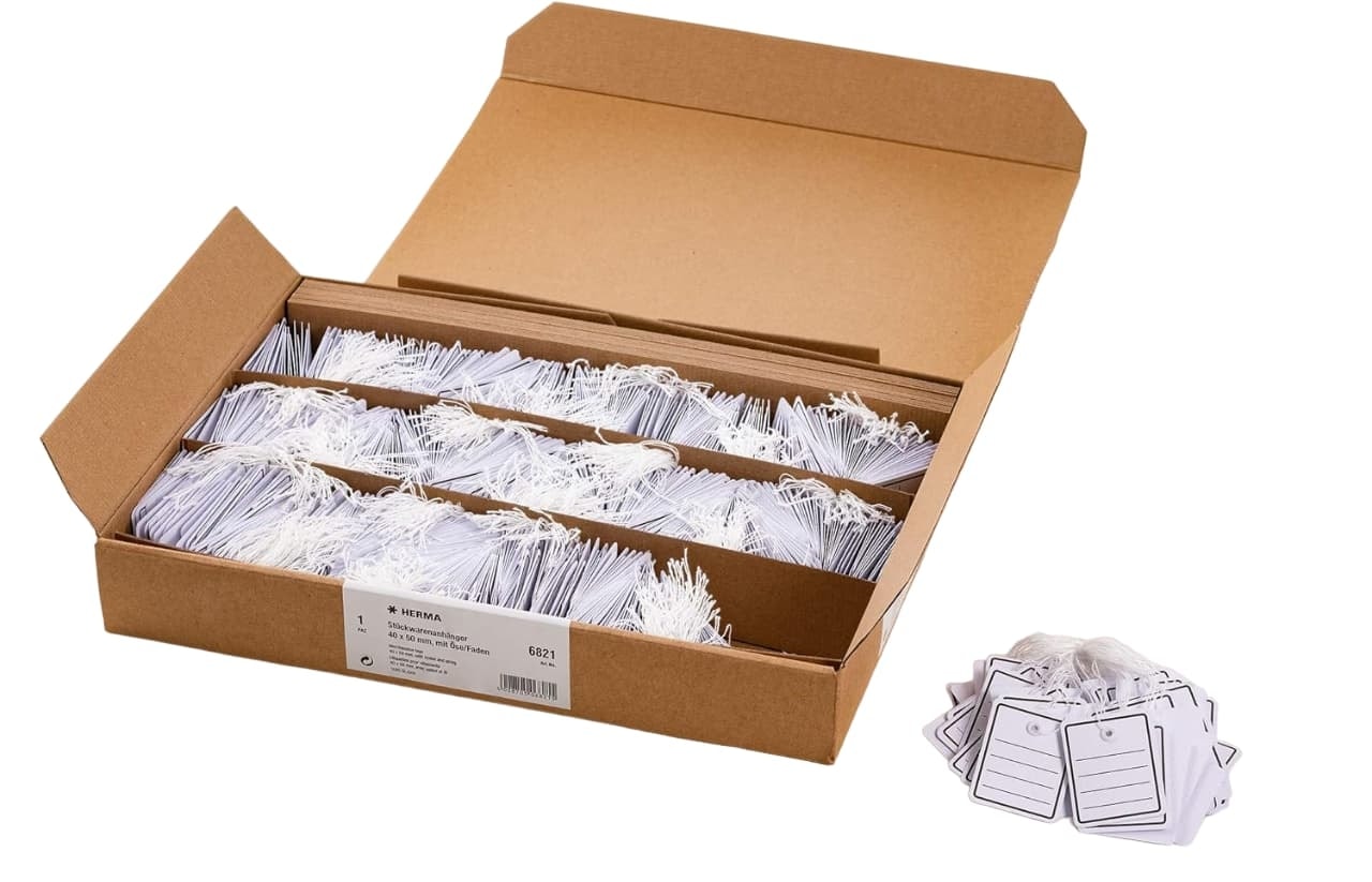 Merchandise Tag Herma 40X50Mm 1000/Pack 6821