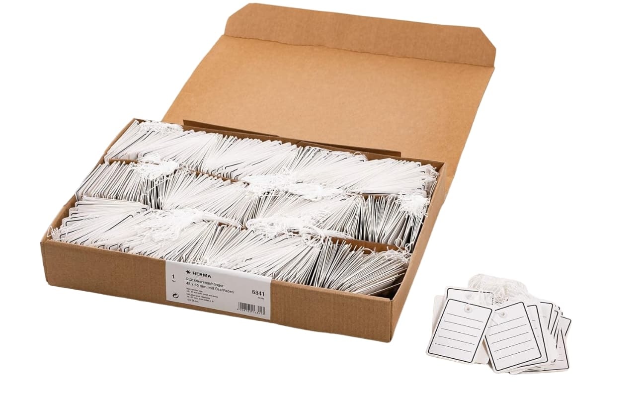 Merchandise Tag Herma 48X65Mm 1000/Pack 6841