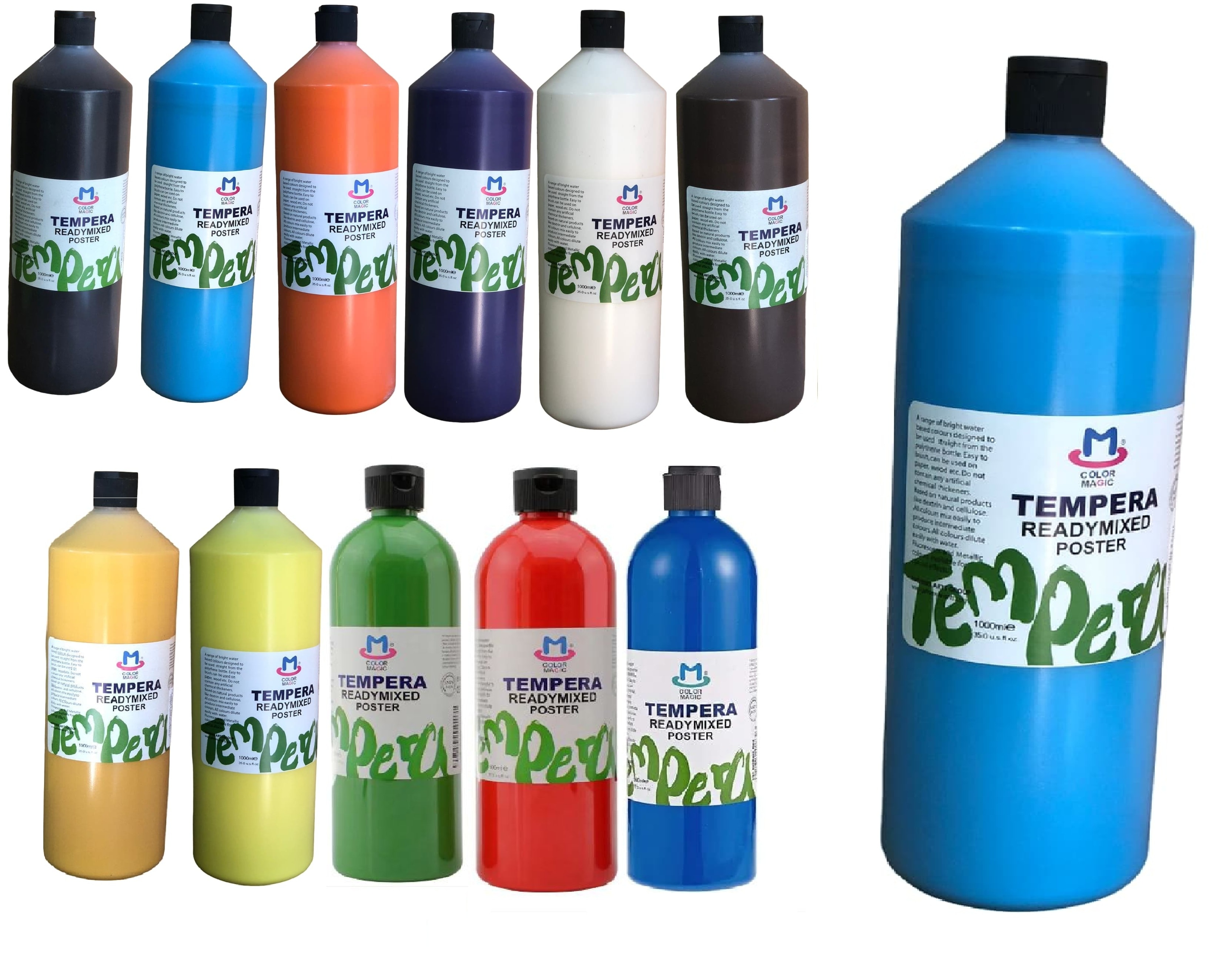 Gouache Paint Colour Magus 1000Ml Brilliant