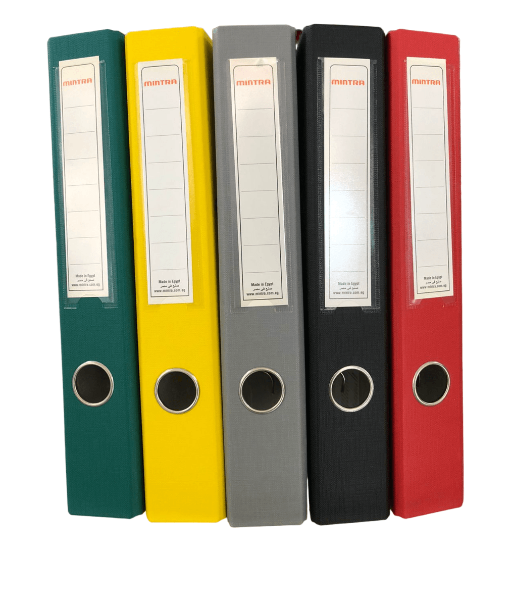 Box File Mintra Pp A4 50Mm Mechanism With Card Holder (Plastic Lock)