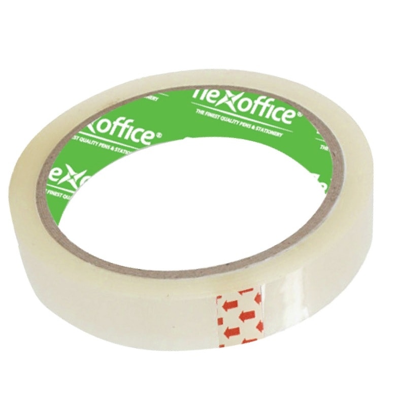 Tape Packaging Flexoffice 12Mmx50M Transparent Fo-bkt017