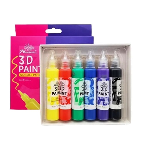 Acrylic Paint Phoenix 3D Normal 5/Pack