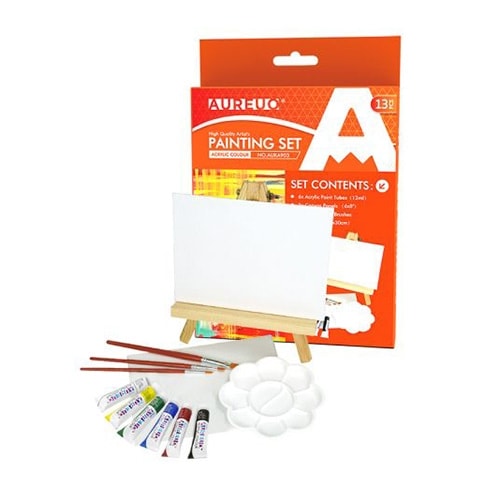Painting Set Phoenix Acrylic Canvas Panel 13/Pack