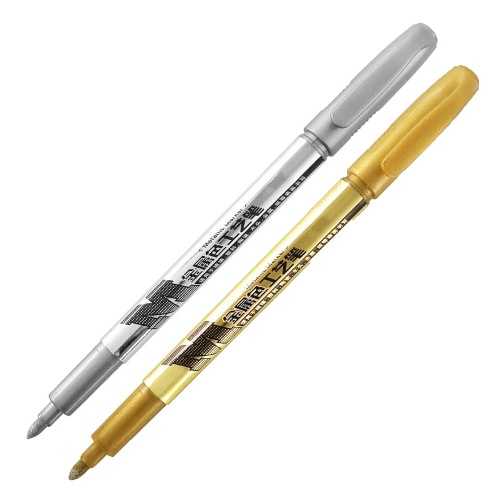 Marker Permanent M&G Metallic
