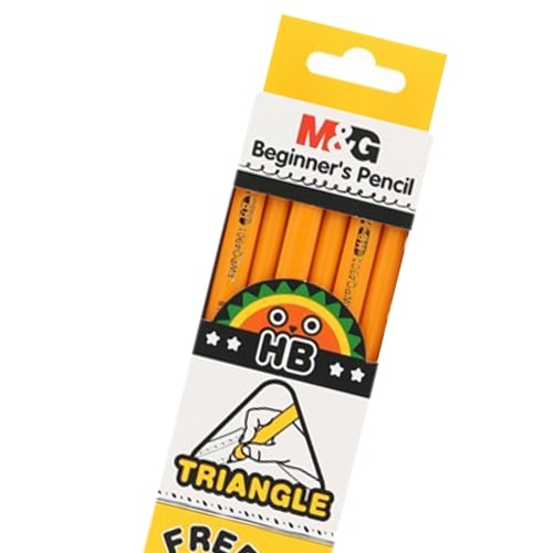 Pencil M&G Hb 6/Pack Jumbo Triangular