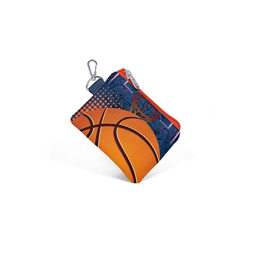 Wallet Basketball Coral High Dark Blue