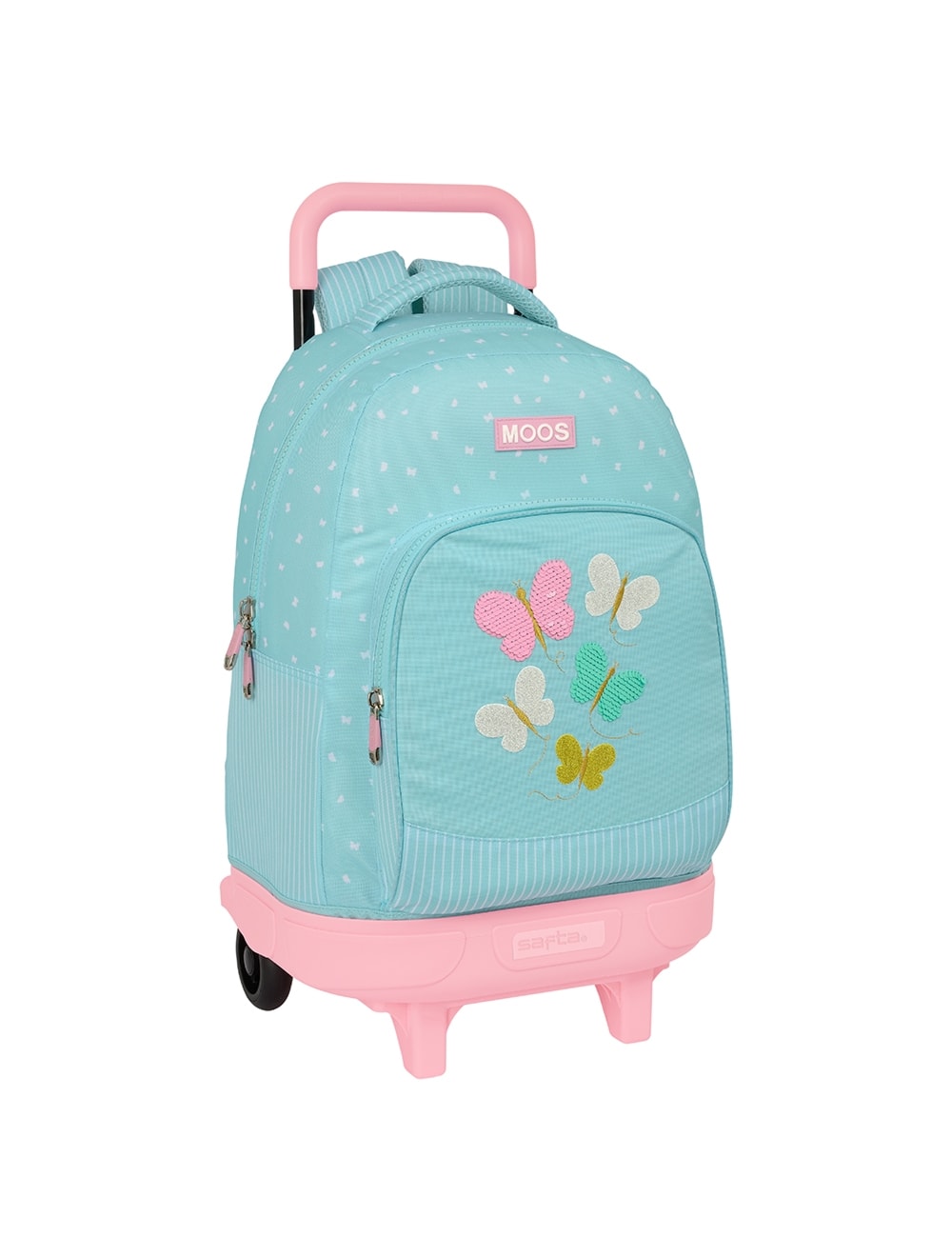 Backpack Moos Butterflies W/Removable Trolley Large
