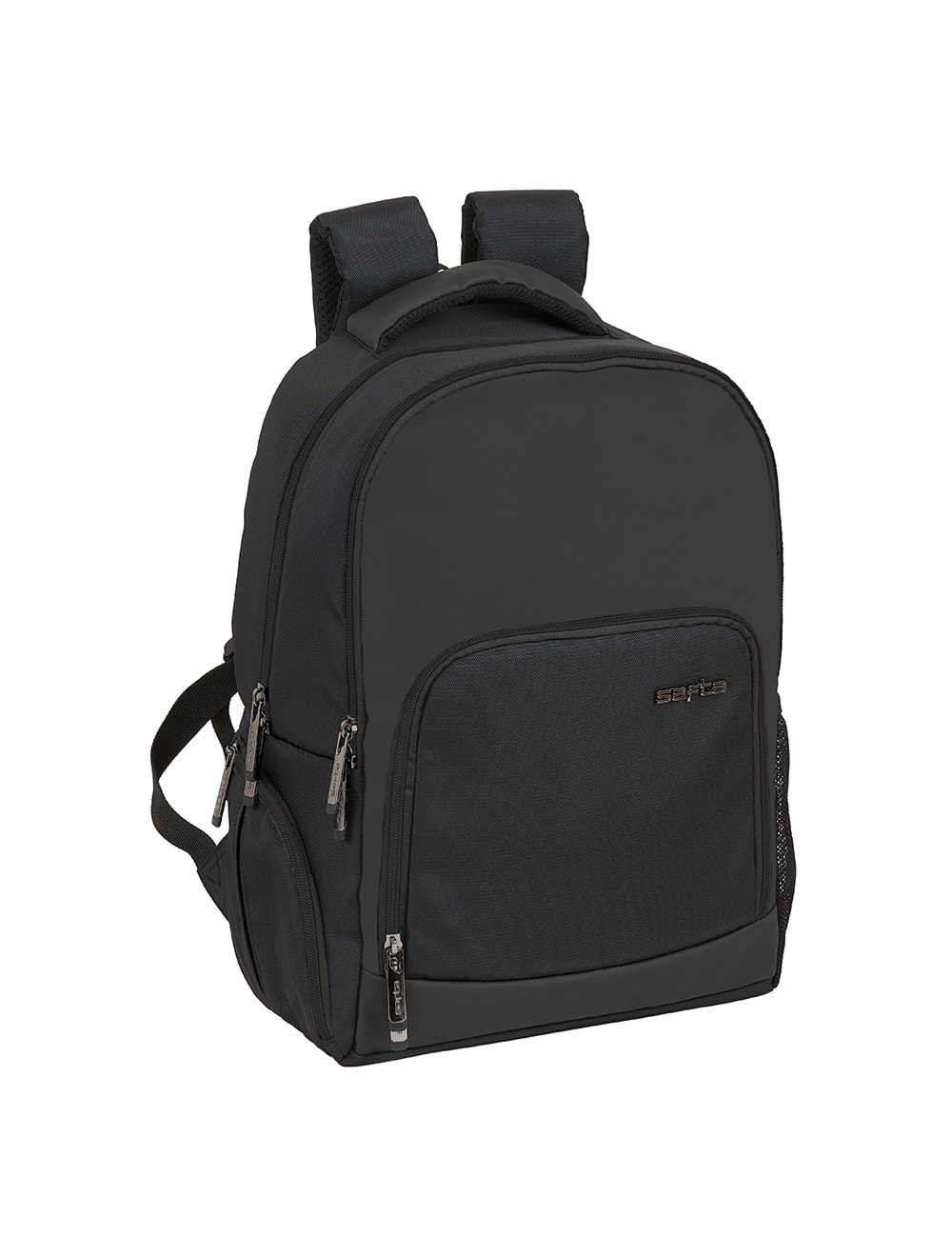 Laptop Bag Business 14.1 Inch Backpack 3 Zippers Black