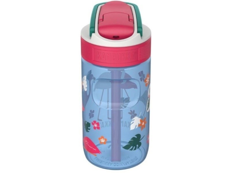 Water Bottle Blue Flamingo Kambukka Lagoon