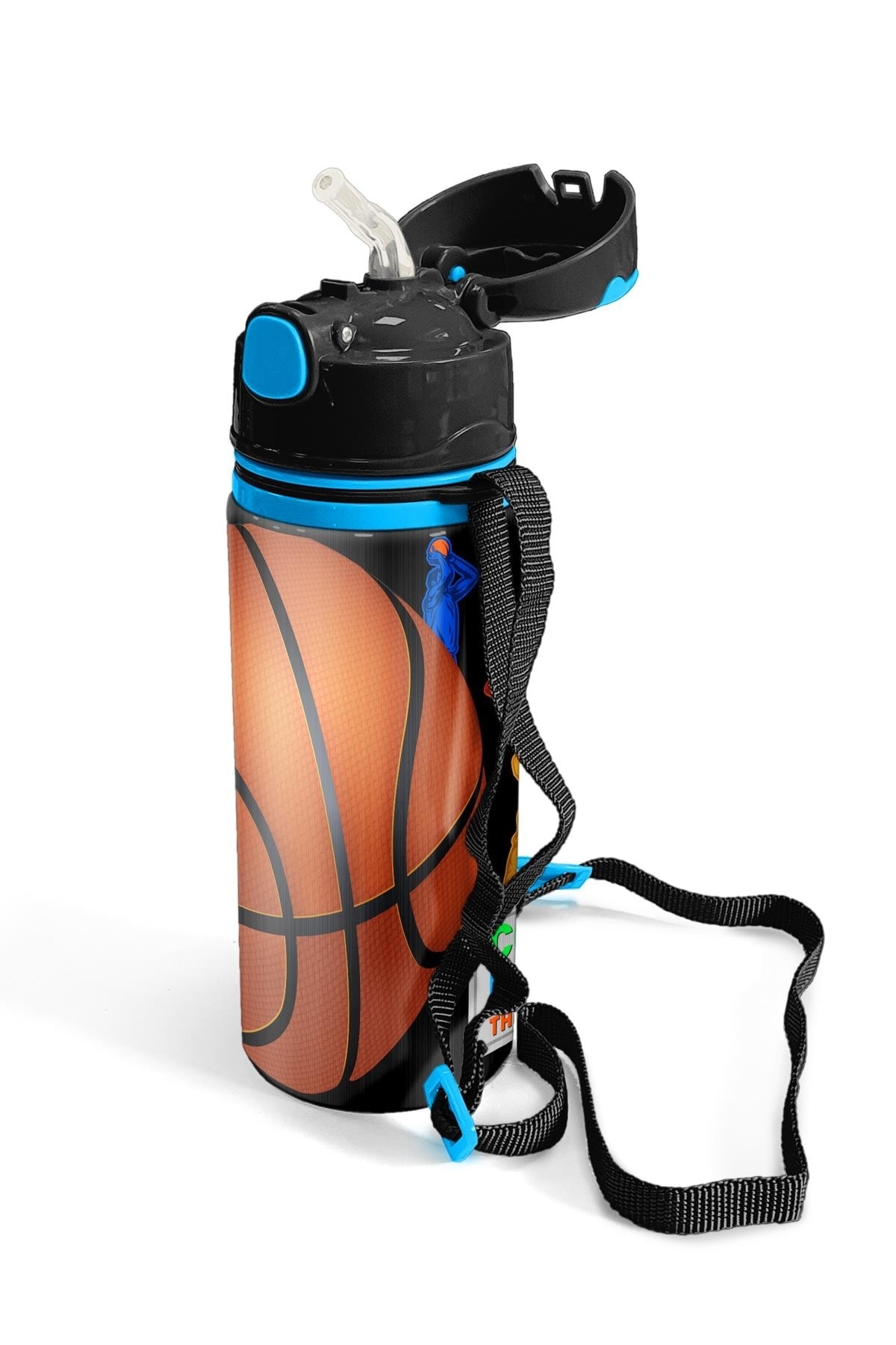 Water Bottle Basket Ball Coral High Stainless Steel 600Ml