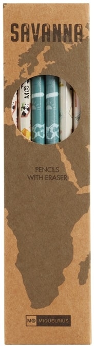 Pencil Mr Savanna 6/Pack 11945