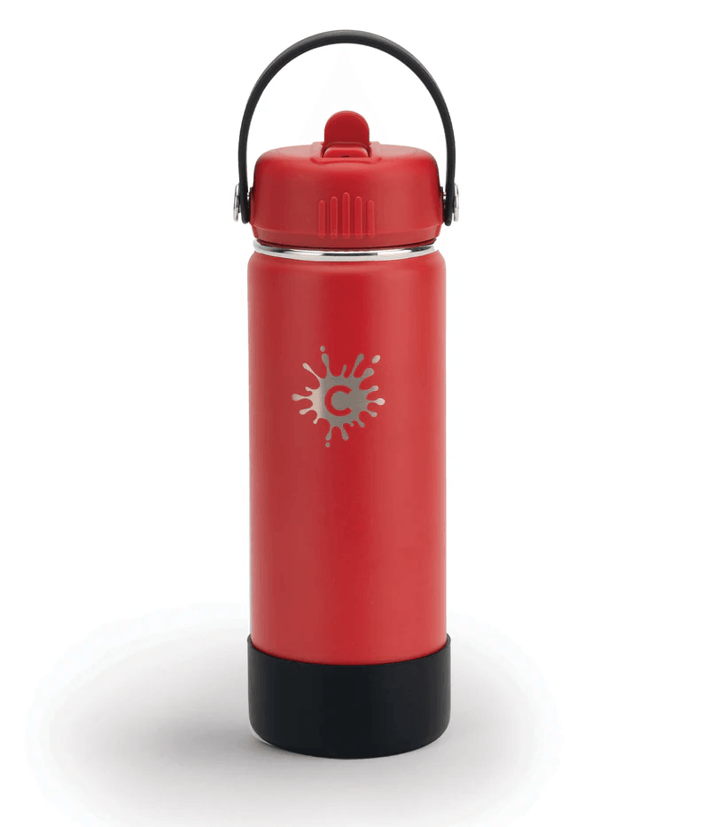 Water Bottle Cheeki 750Ml Single Wall Adventure Ruby Asw750R