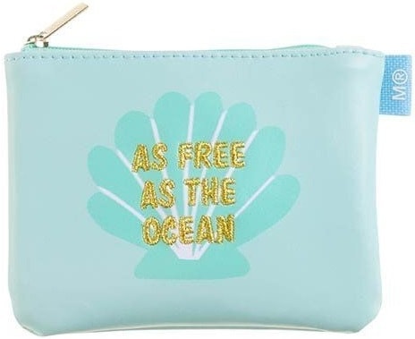 Coin Purse Mr Mermaid Blue 16979