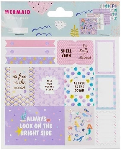 Sticker Mr Mermaid 4 Sheets 13322