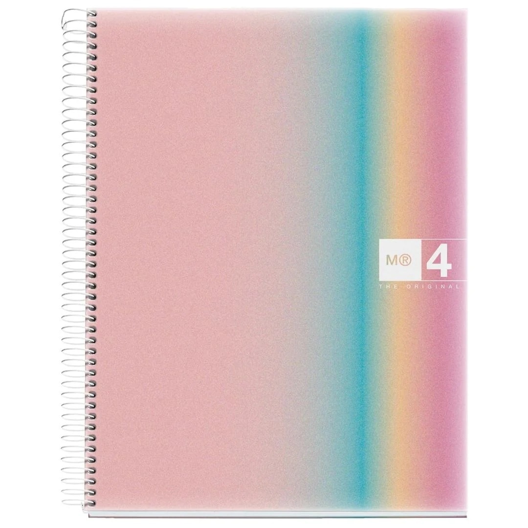 Notebook Mr Aurora A4 Ruled 4Sub 120Sh 70G Pp West Bay 4258
