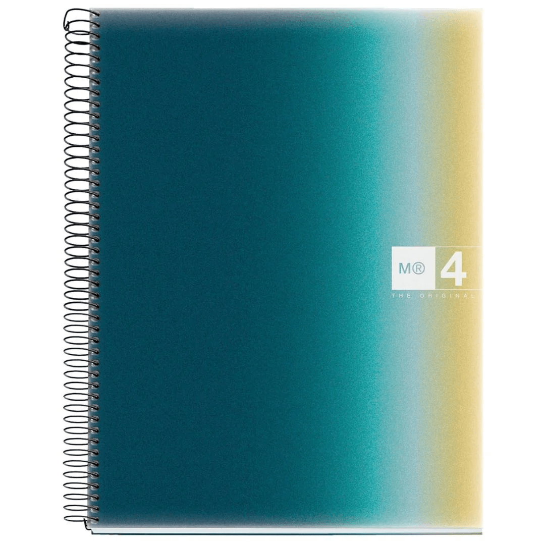 Notebook Mr Aurora A4 Ruled 4Sub 120Sh 70G Pp Iceland 4261