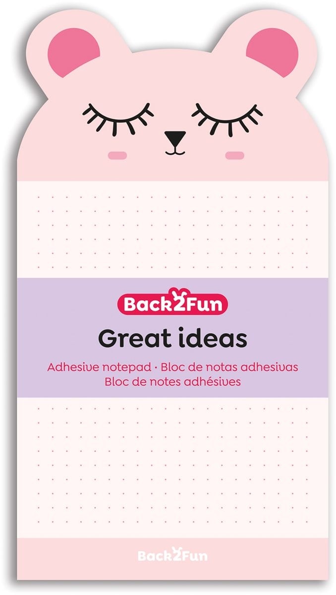 Notepad Mr Back 2 Fun Bear 28714