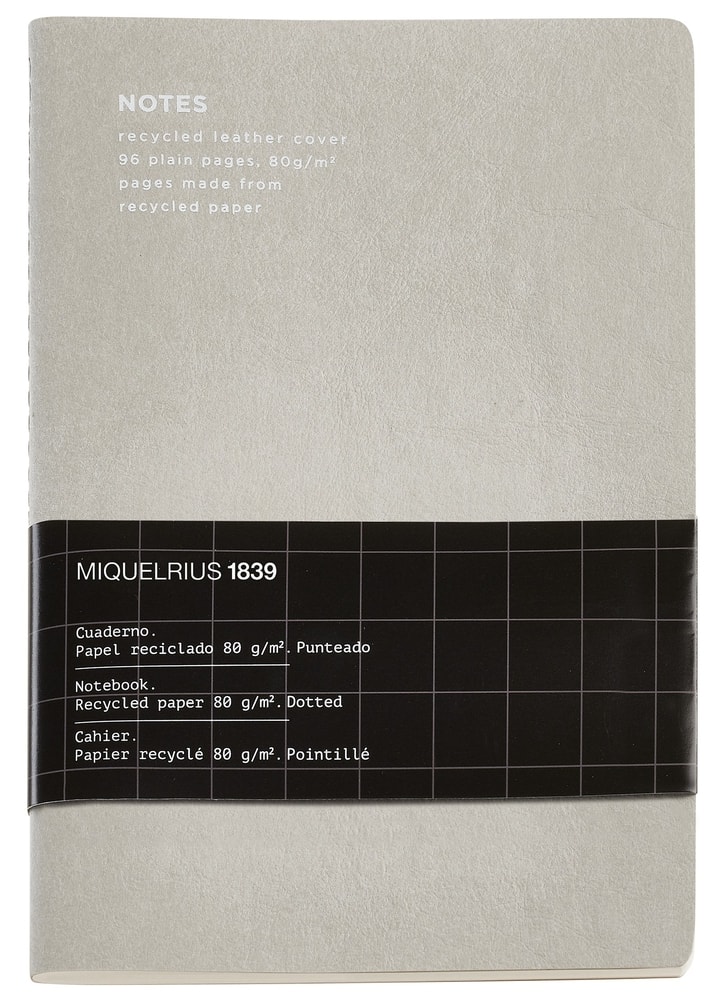 Notebook Mr Back To Basics A5 Dotted Grey 8212