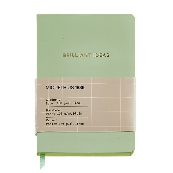 Notebook Mr Back To Basics A6 Plain Green 8217