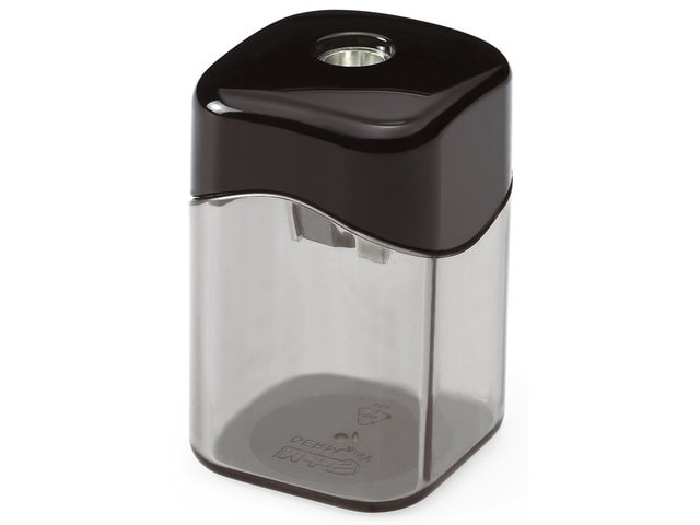 Sharpener W/Container M+R 923 0000 Quarto Single Black