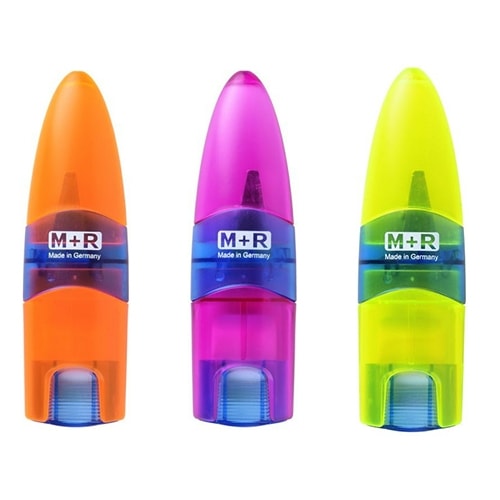 Sharpener M+R W/Container Ellipstick W/Eraser 945 0000