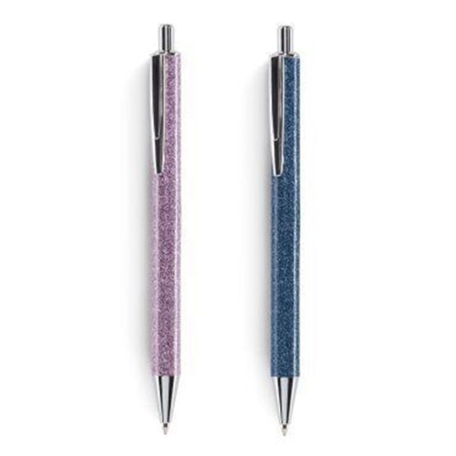 Pen Ballpoint Mr Metallic Glitter Pink Blue 11255