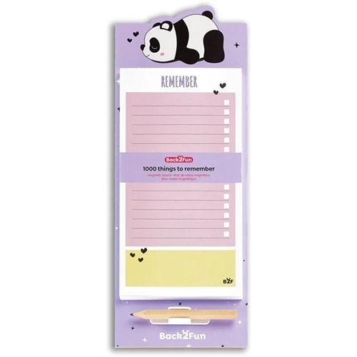 Notepad Mr Back 2 Fun Magnetic 28718