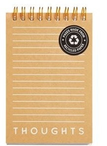 Notebook, Naturally MIQUELRIUS, W/Wire-O, Horizontal