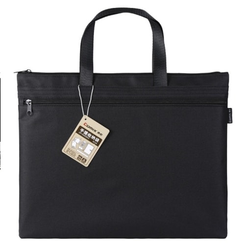 Briefcase B4 Business Fabric Comix Black A8158