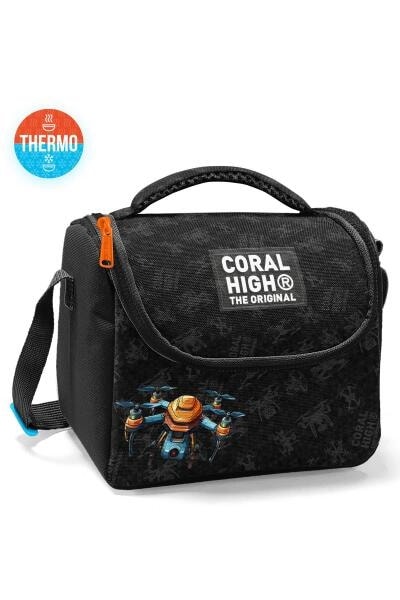 Lunch Bag Coral High Kids Drone Thermo Black 22791
