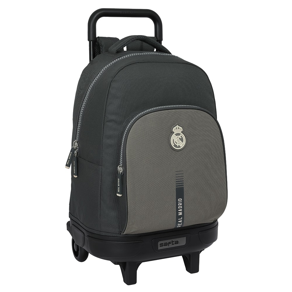 Backpack Real Madrid W/Removable Trolley Large Grey